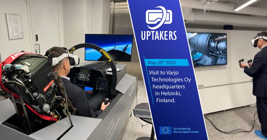 Visit to Varjo Technologies Oy headquarters in Helsinki, Finland.