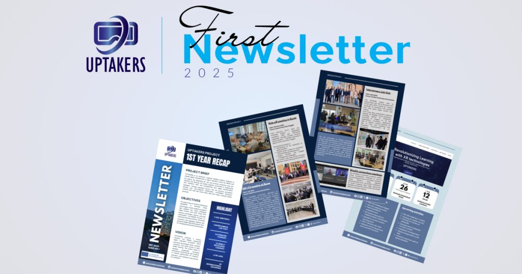 Newsletter n° 1 - First Year Recap