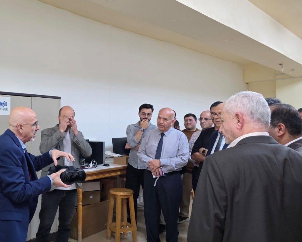 Inaugurated the UPTAKERS Immersive Technologies Lab (ITL) at the Al-Baeroni Building ITL Laboratory