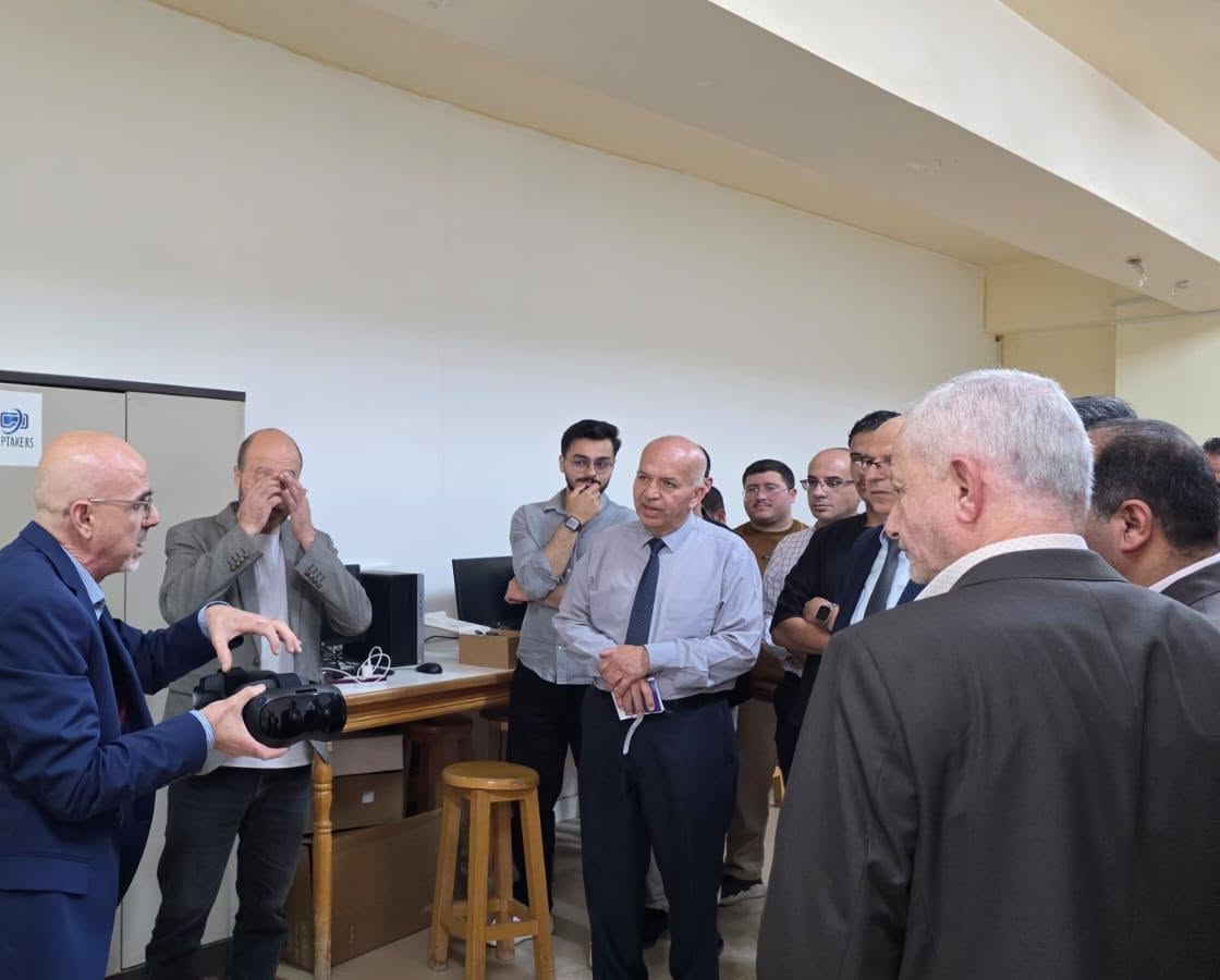 Inaugurated the UPTAKERS Immersive Technologies Lab (ITL) at the Al-Baeroni Building ITL Laboratory